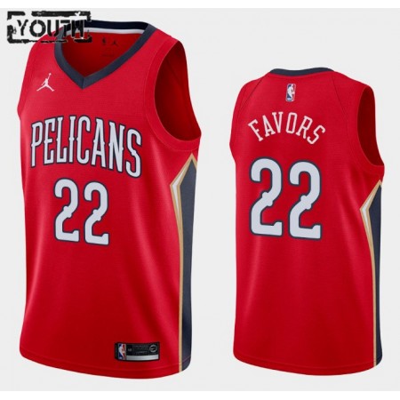 Dres New Orleans Pelicans Derrick Favors 22 2020-21 Jordan Brand Statement Edition Swingman - Dječji